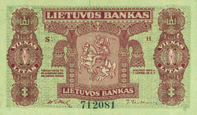 Spalio 2-oji diena istorijoje. Lietuviškos nacionalinės valiutos gimtadienis