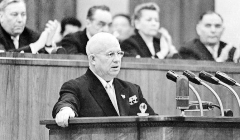 Vasario 25-oji istorijoje: SSKP XX suvažiavimas ir žymioji N. Chruščiovo kalba